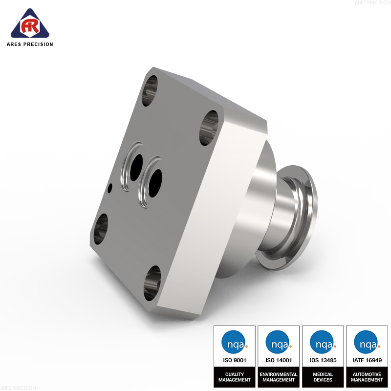 VCR金属垫片面密封接头-精密制造